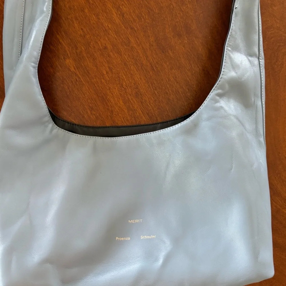 Proenza Schouler Black and Light Blue Clutches - Picture 8 of 13